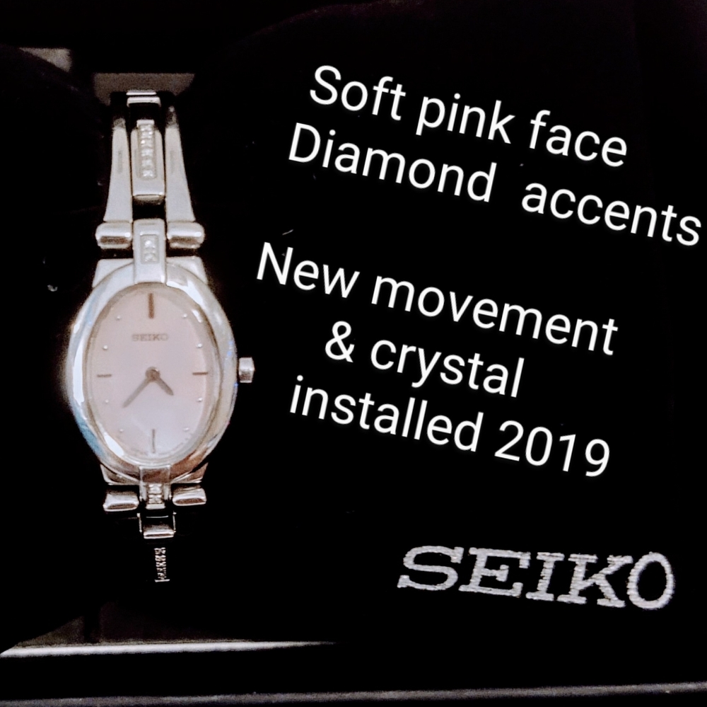 Diamond Seiko with new movement and crystal.